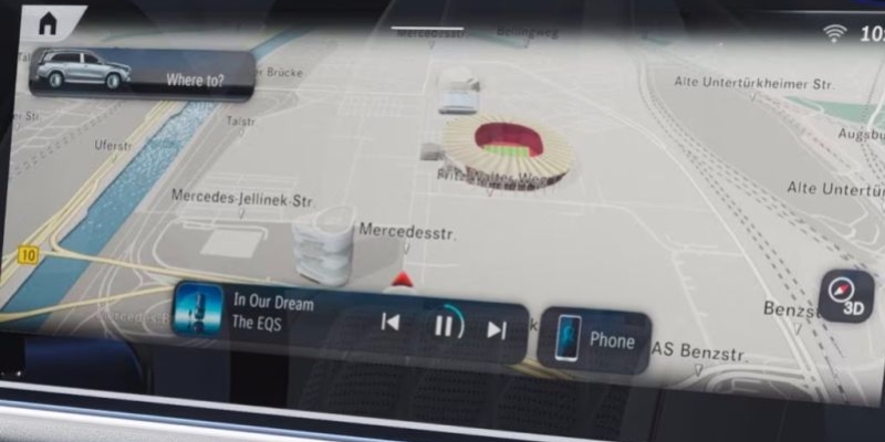 MBUX Music Streaming