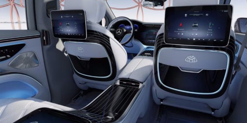 Entertainment del vano posteriore per MBUX high-end