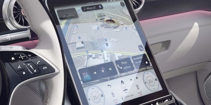 Display centrale da 11,9