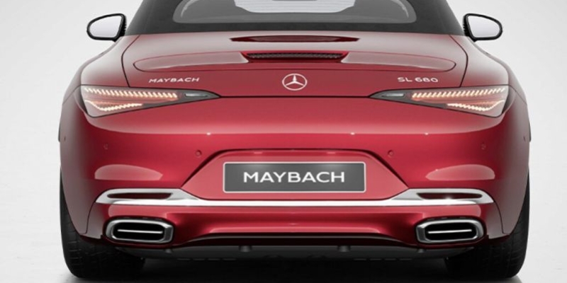 Impianto di scarico Mercedes-Maybach