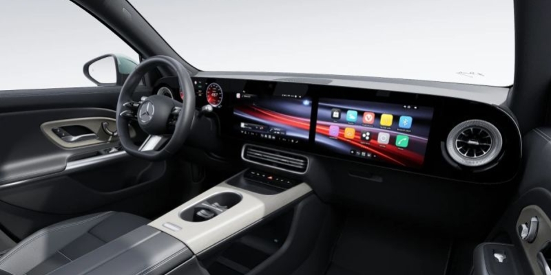 OLED front passenger display