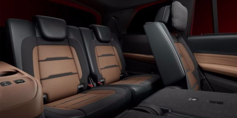 Terza fila di sedili con riscaldamento del sedile