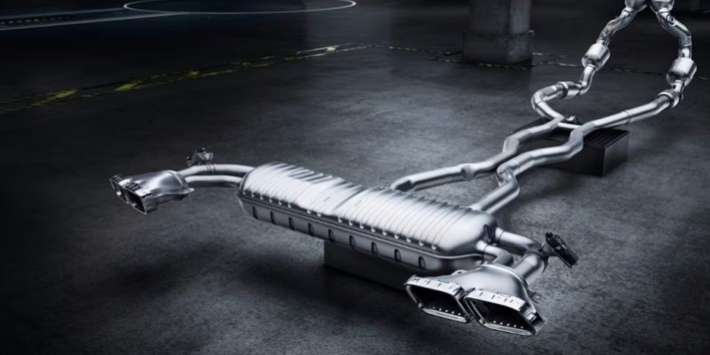 Impianto di scarico Performance AMG inseribile