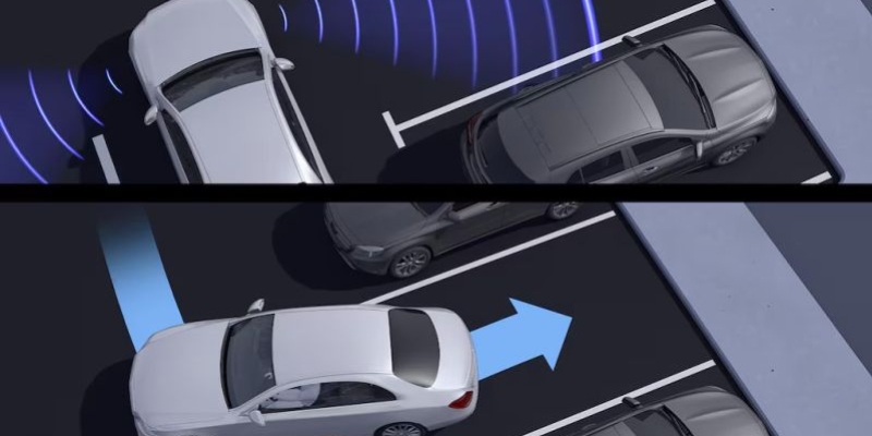 Pacchetto parcheggio con funzioni di parcheggio a distanza