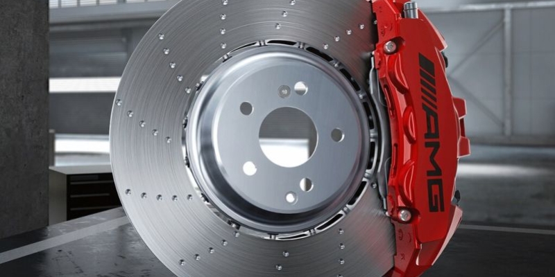 Sistema frenante composito AMG