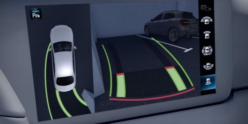 Pacchetto parcheggio con telecamera a 360°